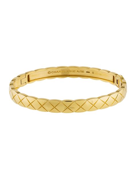 chanel gold bangle bracelet|Chanel coco crush bangle bracelet.